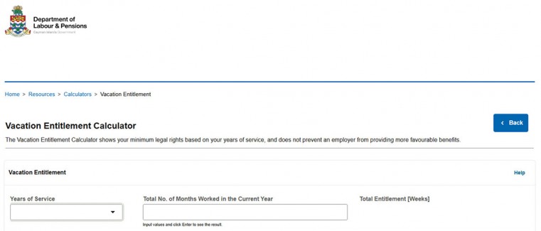 The Department of Labour & Pension Launches New Online Leave Calculators