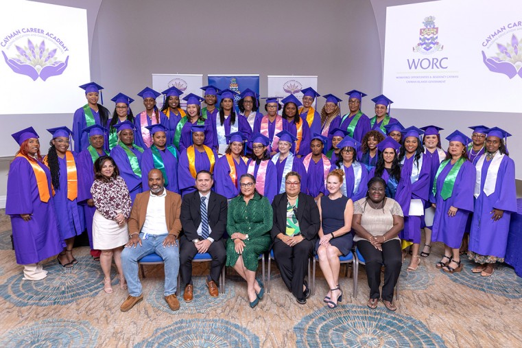 Group photo with Graduates courtesy of David Goddard Photography.