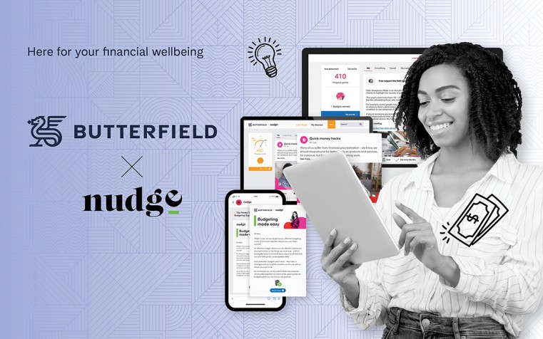 BUTTERFIELD PARTNERS WITH NUDGE TO LAUNCH FINANCIAL EDUCATION PLATFORM
