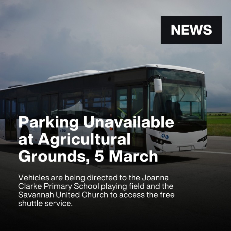 Parking unavailable at Agricultural Grounds