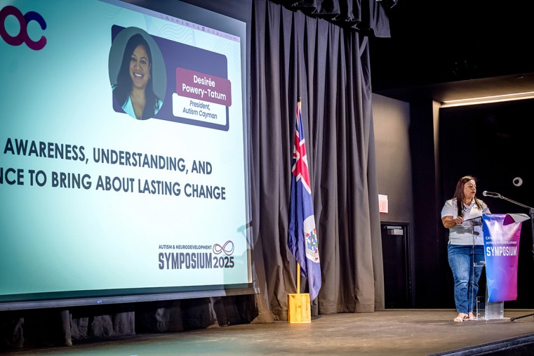 Desiree Powery-Tatum, President and Treasurer Autism Cayman