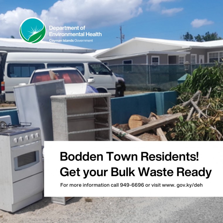 Bodden Town Residents, get your Bulk Waste Ready