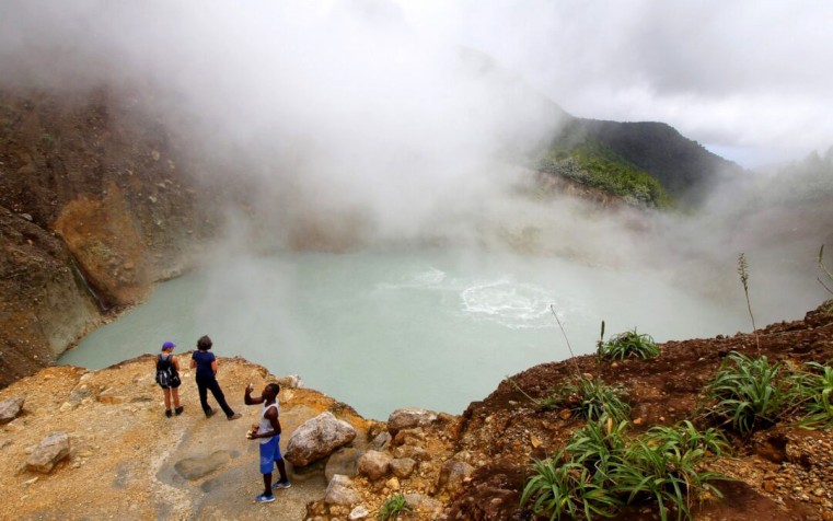 The boiling lake is an untapped energy source